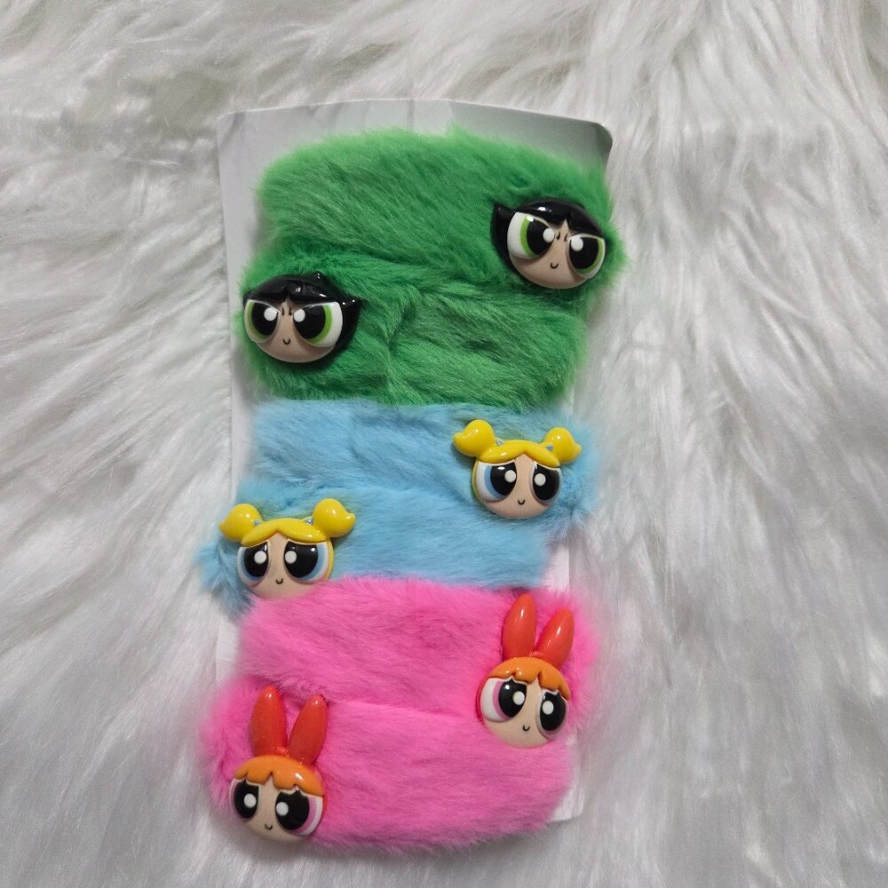 Powerpuff Girls Plush Hair Clips